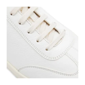 WHITE LEATHER SNEAKERS