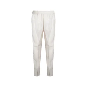 WHITE LINEN PANTS