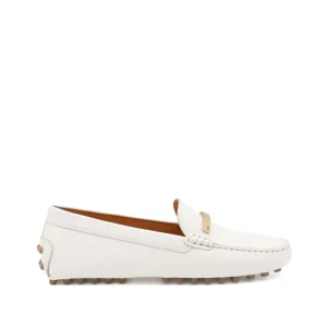 WHITE LOAFERS