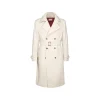WHITE WOOL COATS
