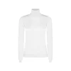 WHITE WOOL KNITWEAR