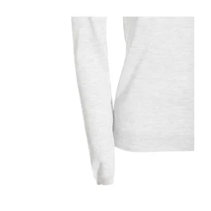 WHITE WOOL KNITWEAR