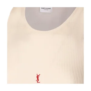 WHITE WOOL TOP